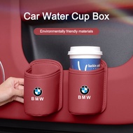 Car Door Cup Holder Auto Drink Rack Storage Bin Auto Back Seat Cup Holder For BMW M Sport M1 M3 M4 M