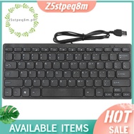 Wire Keyboard Ultra-Thin Quiet Small Size 78 Keys Mini Multimedia Usb Keyboard For Laptop Pc