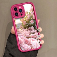Phone case OPPO A79 A38 A18 A17 A57 2022 4G A78 A58 A7 A5S A12 Rose shockproof TPU mobile phone case