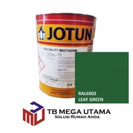 Jotun Solvalitt Midtherm RAL 6002 Leaf Green 5 Liter | Cat Silicone Acrylic