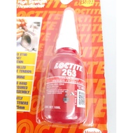 Loctite 263 Nut Lock Liquid Does Not Damage Plastic.