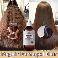 100%Pure Argan Oil Conditioner500mlDeep Repair Damaged Hair Anti-Frizz Smoothing for Dry Coarse Hair