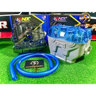 NLK PERFORMANCE TRANSPARENT HEAD COVER RS150 RSX150 BLUE & SMOKE