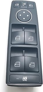 CcacHe Window Control Switch Push Button Grey Manual Operation for Benz W166 ML250 ML350 ML400 ML500