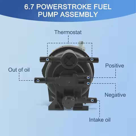 B43C 6.7 Powerstroke Fuel Pump PFB-103 2011-2016 for Ford F-250 F-350 F-450 F-550 V8 Diesel Engines 