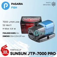 NEW SUNSUN PRO JTP7000/JTP 7000 Pompa/Pumpa Celup Kolam Ikan Rendah Daya