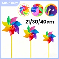 Colorful Windmill Toy DIY Pinwheel Toy Handheld Small Windmill Outdoor Kids Craft Toys Garden Decor
