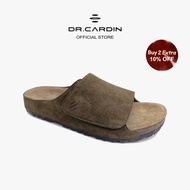 [BUY 2 10% OFF] Men Cove Core Suede Comfort Sandals with Adjustable Strap D-SLB-8212