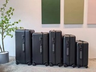 rimowa essential cabin size 21" matte black brand new full set