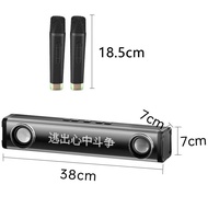 Microphone Outdoor Golden Luck Singing Household k Song Family Lyrics Microphone K100 Wireless Audio