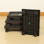 Dr. Flower Rectangular Flowerpot Tray Universal Mobile Flowerpot Tray Mobile Pulley Plant Thickened 