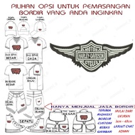 Harley DAVIDSON 02 PATCH EMBROIDERED LOGO/EMBLEM BET MOTORCYCLE RACING AUTOMOTIVE