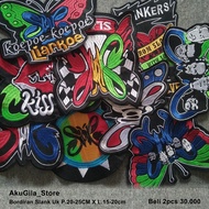 Jumbo Slank Embroidery - Other Images Slide - AG STORE