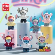 MINISO Authentic Stitch GenZ Street Style Series Plush Pendant Disney Street Stitch Plush Toy  Funny