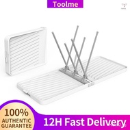 Foldable Baby Bottle Drying Rack with Tray Travel Baby Bottle Dryer Holder Space Saving Drying Rack 