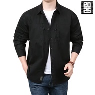 KEMEJA Men's Long Sleeve Tactical Shirt Men's Long Sleeve Shirt/ Men's Tactical Shirt/ Tactical Shir