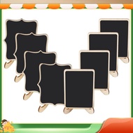 etheMini Chalkboard Signs, 20 Pack Framed Small Chalkboard Labels with Easel Stand, Wooden Blackboar