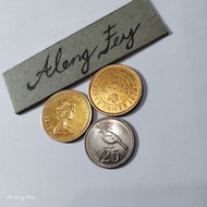 koin asing 50 Cents Hongkong
