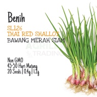 BENIH Bawang Merah Siam | Thai Red Shallot Seeds 泰国香葱籽 种子 SL126