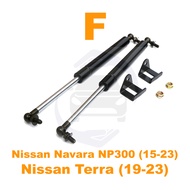🔥โช้คฝากระโปรง หน้า นิสสัน นาวาร่า เอ็นพี300 เทอร์ร่า Nissan Navara NP300 Terra 2015-2023 OEM  (มี 2 สี ดำ แดง)🔥
