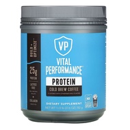 Vital Proteins, Vital Performance Protein, 25g Protein per Serving, Cold Brew Coffee, 1.72 lb (782 g