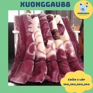 Soft Velvet Snow Fur Blanket, Thick Warm Winter Blanket, Premium 2-Layer Product 2kg, 3kg, 4kg, 5kg