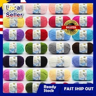 Benang Kait Milk Cotton 5ply / Yarn Milk Cotton Knitting Yarn 5ply