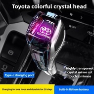 SUUNO Car Crystal Shift Knob Automobile Shifter Lightemitting Crystal Shift Knob Modified Shift Auto