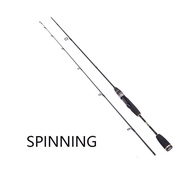 【TRAINFIS】UL Flexible Fishing Rod 1.8m/1.98m Full Solid Carbon Tip Part 2-8LB Ultralight Spinning Ro