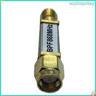 WU Bandwidth Filter BPF-868Mhz 868MHz Low-pass Filters RF Coaxial SMA Interface for
