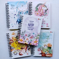 Ukami Hard Cover Colourful Ring Notebook A5 Single Line 120 Sheets S8549-S8553