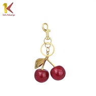 Satu Keluarga Gantungan Tas Cherry Lucu C1391 Bag Charm Keychain Korea Hiasan Aksesoris Tas Fashion