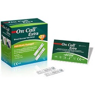 On Call Extra Test Strips 25's