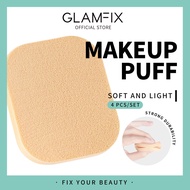 GLAMFIX 4pcs SQUARED STARS COMPACT SPONGE