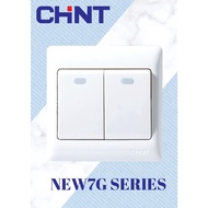 CHINT New7G 2 Gang 1 Way/2 Way Switch