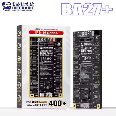MECHANIC BA27+ Battery Activation Detection Board Battery Fast Charge One-click Activation Tool for 