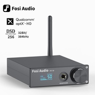 Fosi Audio Q6 USB DAC DSD256 PCM 32Bit/384kHz XMOS XU208 Headphone Amplifier Bluetooth 5.0 aptX HD ESS9018K2M Audio 放大器