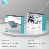 JOKO Desktop Charger Multi Port Travel Portable 220W GaN Universal Charger PD 20W - 100W 6 Ports