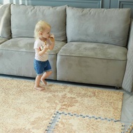 【PLAYZU】沿海微風 ∣ 台灣品牌 花紋設計地墊 保護墊 遊戲地墊