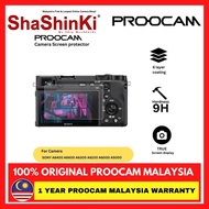 ProoCam SPS-A6400 Premium Tempered Glass LCD Screen Protector For Sony A6400 A6600 A6300 A6000 A5000