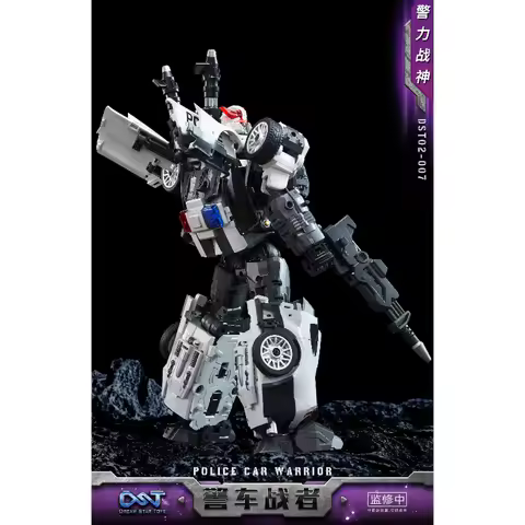 New Dream Star Toys DST02-007 Strong God of War Police War God Police Car Warrior Action Figures Toy