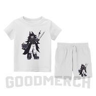 MISS CIRCLE FUNDAMENTAL PAPER EDUCATION KIDS T-SHIRT SET