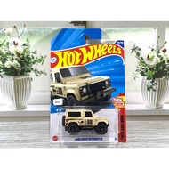 HOT WHEELS LAND Rover DEFENDER 90 CREAM DIECAST HOTWHEELS