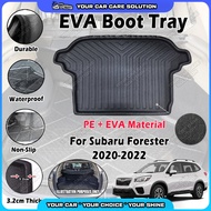For Subaru Forester 2020-2022 EVA Copolymer Car Boot Tray Luggage Cargo Trunk Tray Waterproof Dulang