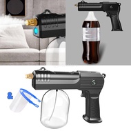 LazaraToy Cordless USB Nano Sanitizer Sprayer Disinfection Fogger Black &amp;Face Shield