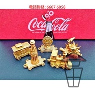 T0731 Coca Cola 可口可樂 樽裝百周年紀金屬火車五連卡 100th Anniversary 值得收藏