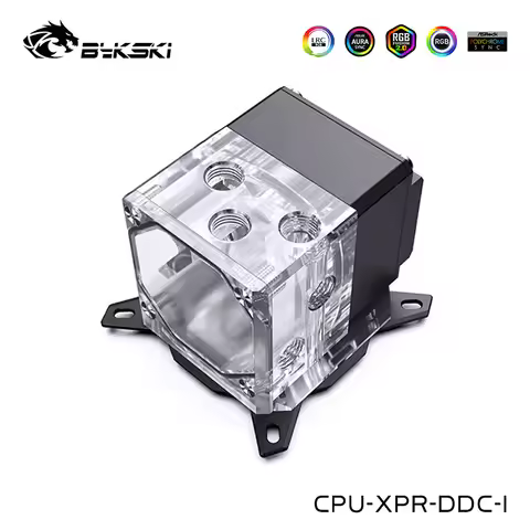 Bykski Water Block Set For I7 I9 CPU LGA 1700,1200,115X,X99,X299 With Pump,Reservoir Kit For A4 ITX 