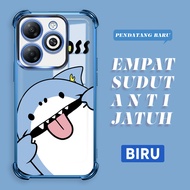 Infinix Smart 8 Hot 40i Tecno Spark 20 20C Pop Pro Go Plus 2024 For Mode Cassing Kesing Phone Casing