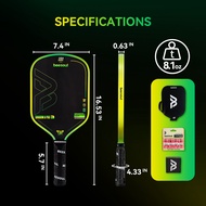 Beesoul Professional Tournament-Grade High-End Pickleball Paddle  T800 Carbon  Surface|Thermoformed