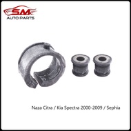 Naza Citra / Kia Spectra 2000-2009 / Sephia  Steering Rack Bush Set ( High Quality Rubber Parts )